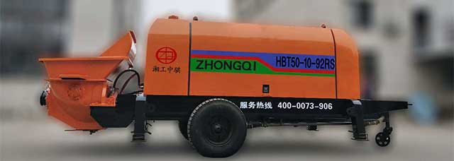 柴油小型混凝土输送泵